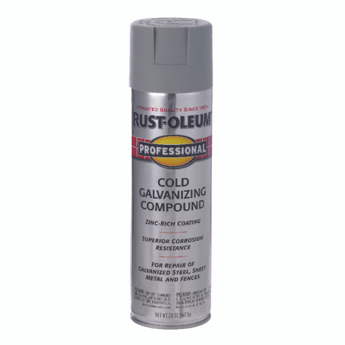 Rust-Oleum Stops Rust Cold Gray Galvanizing Compound Spray 20 oz