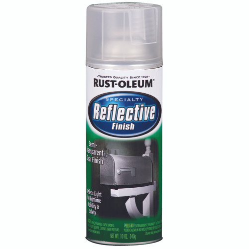 Rust-Oleum Specialty Semi-Transparent Clear Reflective Finish Spray 10 oz