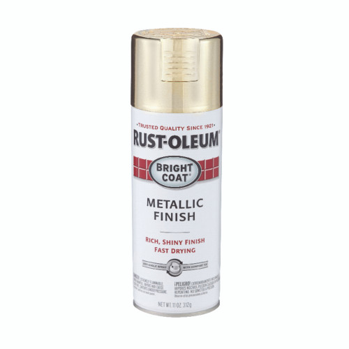 Rust-Oleum Stops Rust Gold Bright Coat Metallic Spray 11 oz