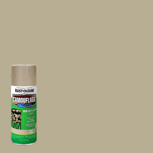 Rust-Oleum Specialty Ultra Flat Sand Camouflage Spray Paint 12 oz