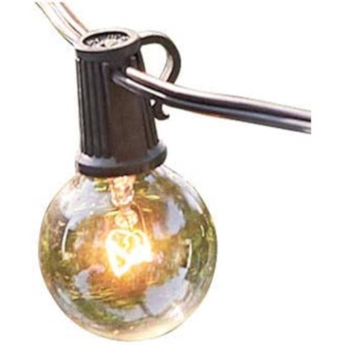 Globe-Electric G40 Monaco String Light Set Clear 25 ft. 25 lights