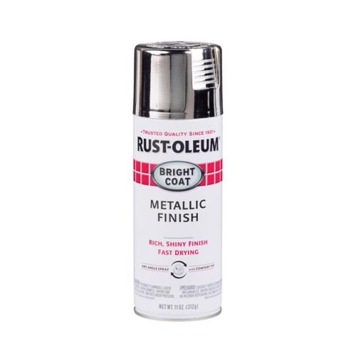 Rust-Oleum Stops Rust Chrome Bright Coat Metallic Spray 11 oz