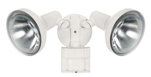 Heath Zenith Motion-Sensing Hardwired Halogen White Security Light