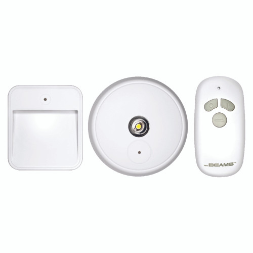 Mr. Beams Motion-Sensing Battery Powered LED White Emergency Light