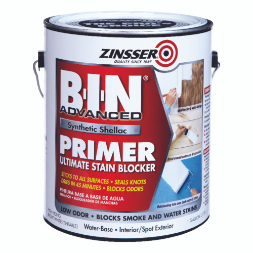 Zinsser BIN Advanced White Shellac-Based Primer 1 gal