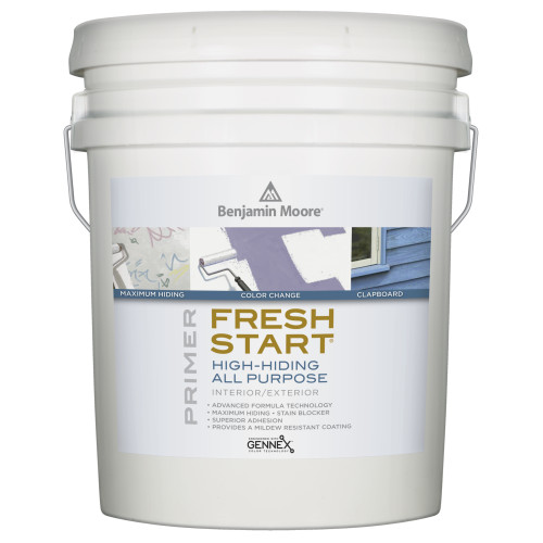 Benjamin Moore Fresh Start White Low Luster Acrylic Latex Primer 5 gal