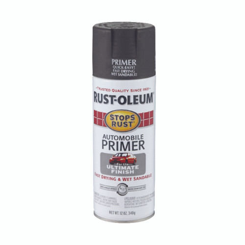 Rust-Oleum Stops Rust Dark Gray Flat Oil-Based Alkyd Spray Primer 12 oz