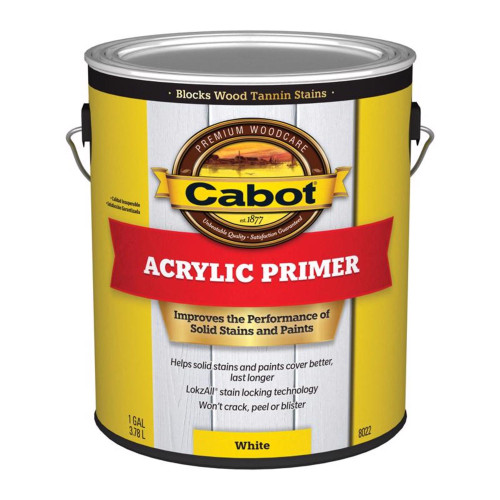 Cabot White Acrylic Primer 1 gal