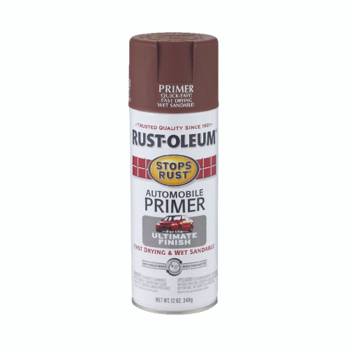 Rust-Oleum Stops Rust Red Flat Oil-Based Alkyd Automotive Spray Primer 12 oz