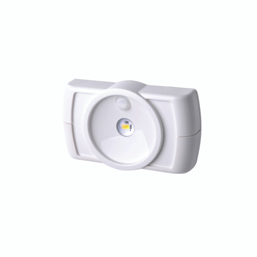 Mr. Beams 4-1/2 in. L White Battery Powered LED Motion Sensor Task Light 35 lm