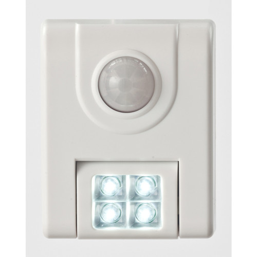 Fulcrum Light It! 2 in. L White Battery Powered LED Motion Sensor Task Light 24 lm