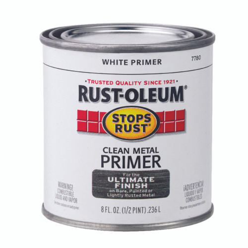 Rust-Oleum Stops Rust White Flat Oil-Based Alkyd Primer 0.5 pt