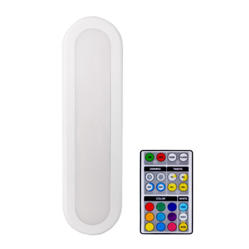 Westek 12.8 in. L White Battery Powered LED Smart-Enabled Light Bar 150 lm