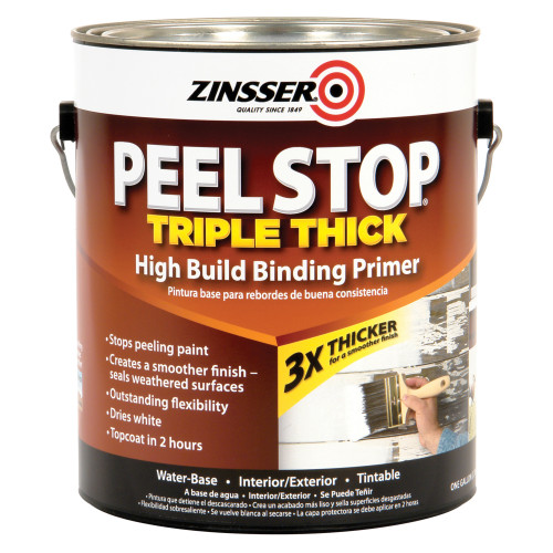 Zinsser Peel Stop White Smooth Water-Based Acrylic High Build Binding Primer 1 gal