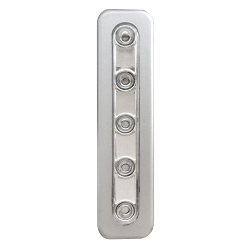 Globe Electric 7 in. L Silver Battery Powered LED Strip Light 20 lm