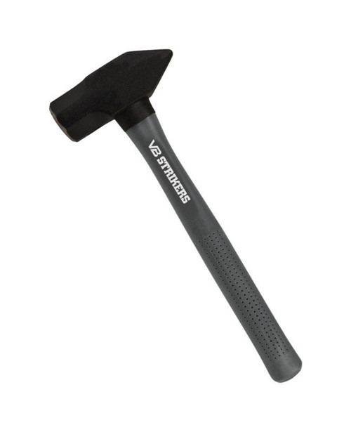 Vaughan Heavy Hitters 3 lb High Impact Blacksmith Hammer 15 in. Fiberglass Handle