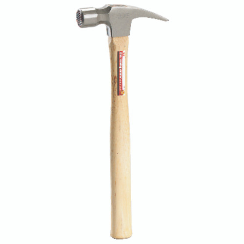 Ace 22 oz Milled Face Framing Hammer Hickory Handle