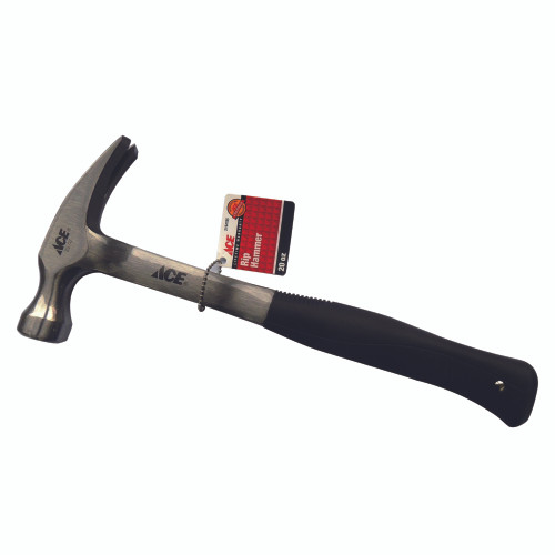 Ace 20 oz Smooth Face Rip Hammer Steel Handle