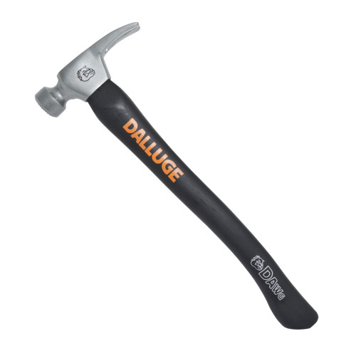 Vaughan Dalluge 21 oz Milled Face Curved Framing Hammer 18 in. Hickory Handle