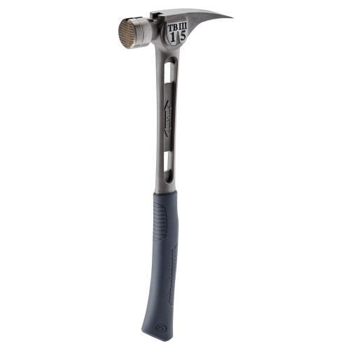 Stiletto Tibone 15 oz Milled Face Claw Hammer 17.375 in. Titanium Handle