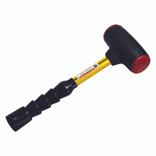 Nupla Extreme Power Drive 32 oz Dead Blow Hammer Steel Head Fiberglass Handle