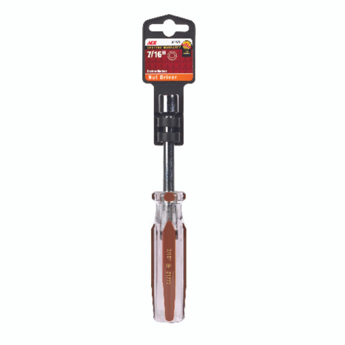 Ace 7/16 in. SAE Nut Driver 7 in. L 1 pc