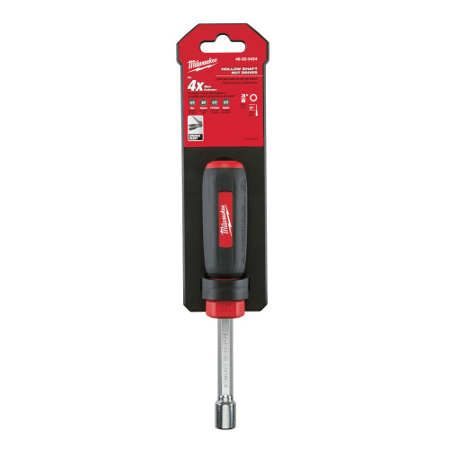 Milwaukee 3/8 in. SAE Hollow Shaft Nut Driver 7 in. L 1 pc