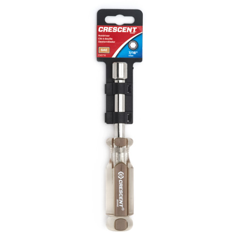 Crescent 7/16 in. SAE Acetate Nut Driver 6-3/4 in. L 1 pc