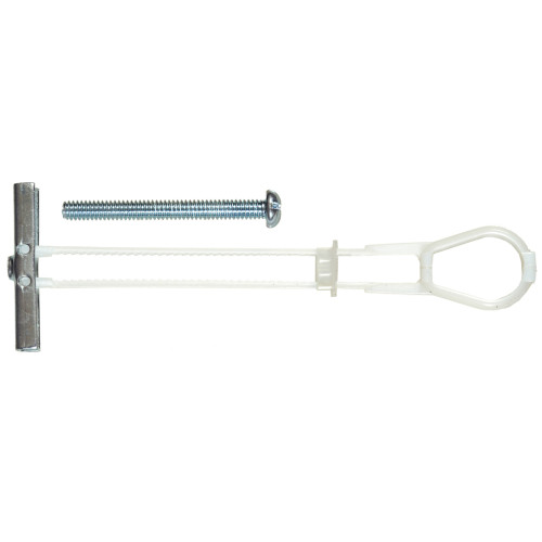 Hillman Rawl 3/16 in. D X 2-1/2 in. L Round Plastic RH Combo Strap Toggle 2 pk