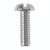 Danco No. 8-32 X 1/2 in. L Slotted Round Head Brass Bibb Screw 1 pk