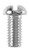 Danco No. 10-32 X 3/8 in. L Slotted Round Head Brass Bibb Screw