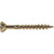 Hillman Power Pro No. 8 X 1-1/2 in. L Star Wood Screws 1 lb