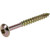 Hillman Power Pro No. 8 X 1-3/4 in. L Star Cabinet Screws 1 lb