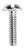 Danco No. 6-32 X 1/2 in. L Slotted Round Head Brass Bibb Screw