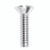 Danco No. 10-24 X 3/4 in. L Slotted Oval Head Brass Faucet Handle Screw