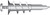 Hillman .164 in. D X 1-1/4 in. L Zinc Pan Head Wallboard Anchors 10 pk