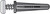 Hillman .138 in. D X 3/4 in. L Plastic Pan Head Conical Anchor 6 pk