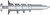 Hillman .164 in. D X 1-1/4 in. L Zinc Pan Head Wallboard Anchors 2 pk