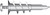 Hillman 1-3/4 in. L Nylon Pan Head Wallboard Anchor Kit 2 pk