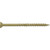 HILLMAN POWERPRO ONE No. 8 X 2-1/2 in. L Star Flat Head Multi-Material Screw 1 lb 91 pk