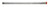 B&K Mueller 2 in. D X 48 in. L Galvanized Steel Pre-Cut Pipe