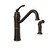 Moen Wetherly One Handle Bronze Kitchen Faucet Side Sprayer Included