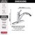 Delta Grant One Handle Chrome Pull-Out Kitchen Faucet