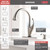 Delta Addison One Handle Stainless Steel Pull-Down Kitchen Faucet Smart