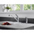Peerless One Handle Chrome Kitchen Faucet Side Sprayer Included