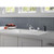 Peerless Two Handle Chrome Kitchen Faucet Side Sprayer Included