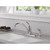 Delta Collins One Handle Chrome Kitchen Faucet Side Sprayer Included