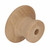 Amerock Allison Round Cabinet Knob 1-1/4 in. D 15/16 in. Unfinished 2 pk