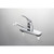 Home Plus One Handle Chrome Kitchen Faucet