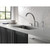 Delta Pilar One Handle Chrome Kitchen Faucet Side Sprayer Included